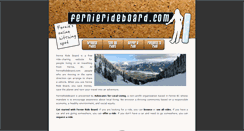 Desktop Screenshot of fernierideboard.com